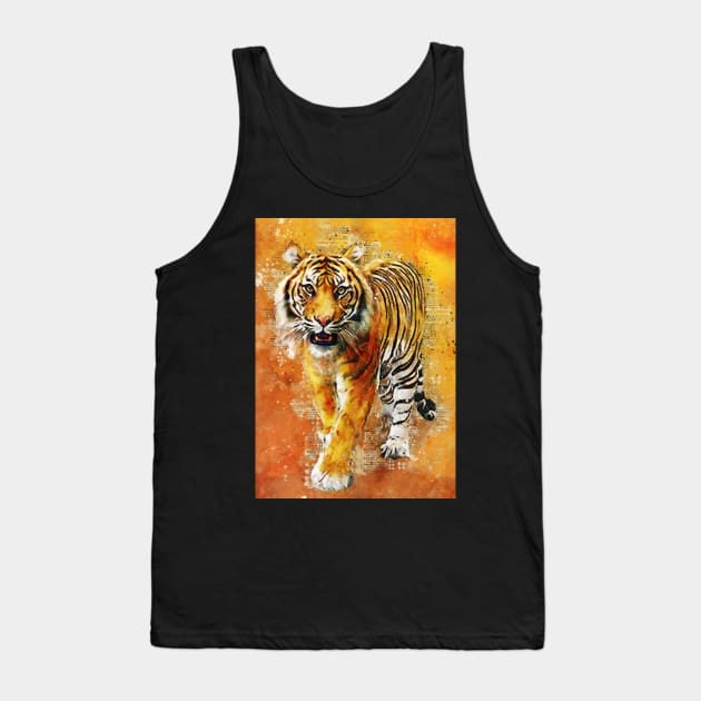 Tiger Tank Top by Durro